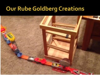 Building Innovative Thinking through Rube Goldberg Inventions