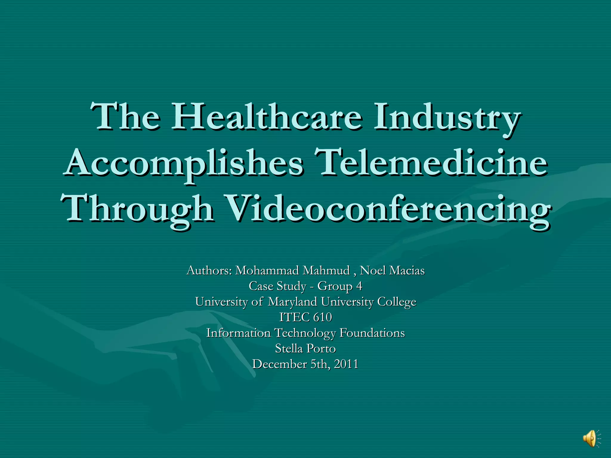 Itec 610 Group Presentation Final Ppt