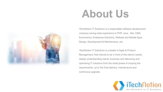 iTechNotion - Company Profile