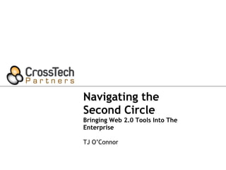 Navigating the Second Circle Bringing Web 2.0 Tools Into The Enterprise TJ O’Connor 