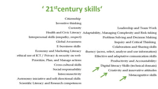 ‘ 21stcentury skills‘
 