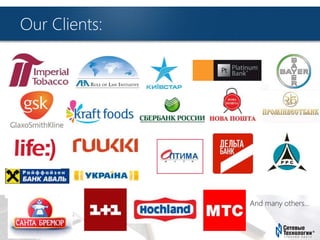 TechExpert Company
Our Clients:
And many others…
 