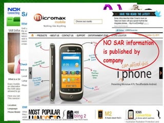 Buying a new cell phone

Check its SAR level first….
 