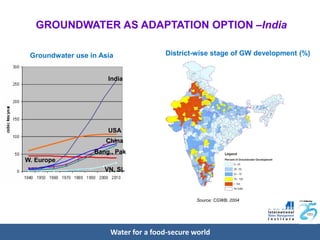 CCAFS Science Meeting Item 05 Vladimir Smakhtin - Water storage
