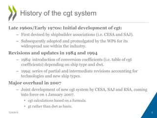 Cgt File Introduction to CGT Measurement | PPTX