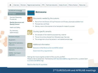 2nd EUROSOLAN and AFRILAB meetings
 
