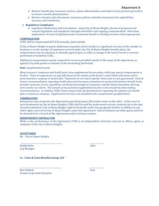 Item # 10 - Insurance Broker Renewal | PDF