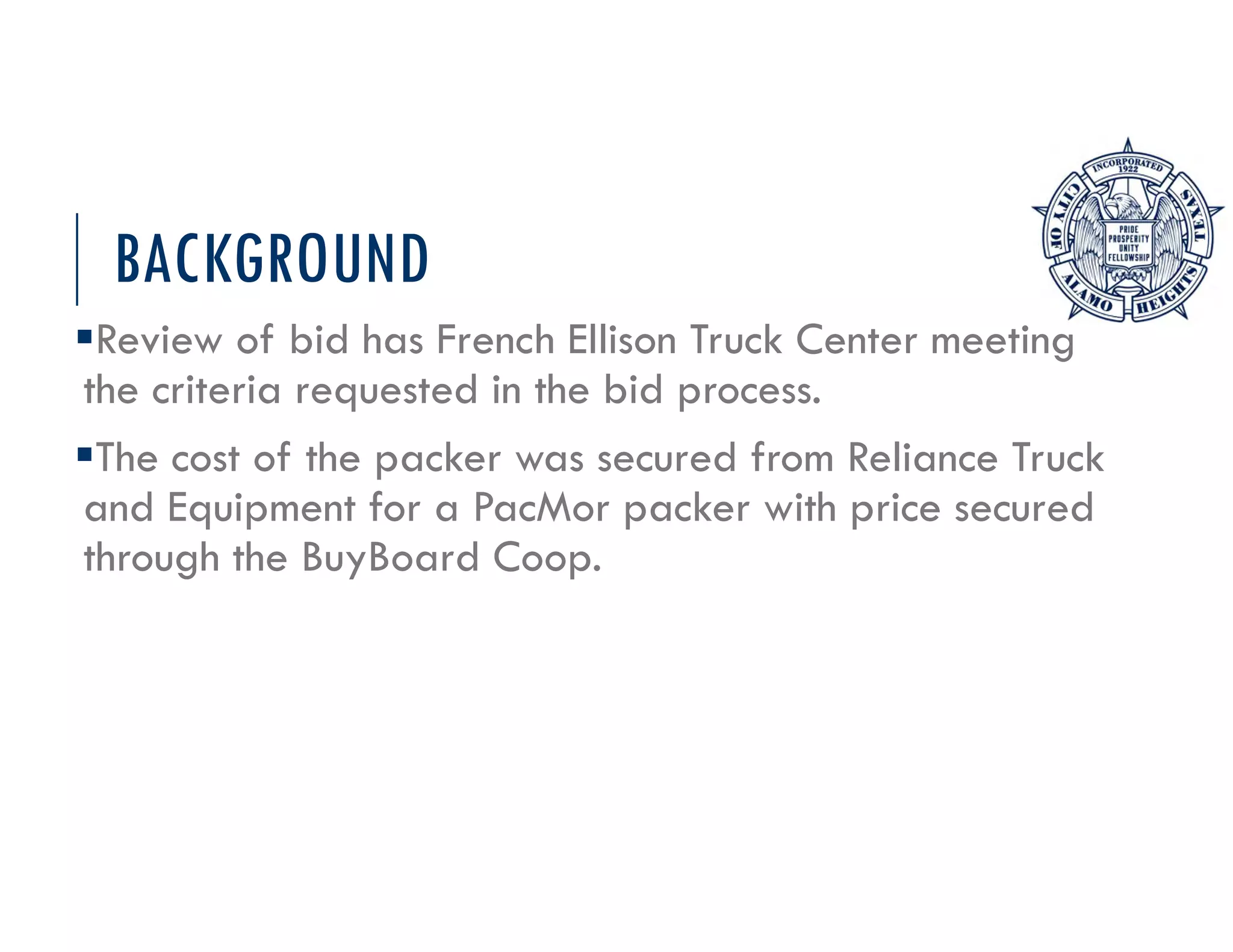 Item # 11 - PPT New Garbage Truck Chassis & Packer | PDF | Commercial ...