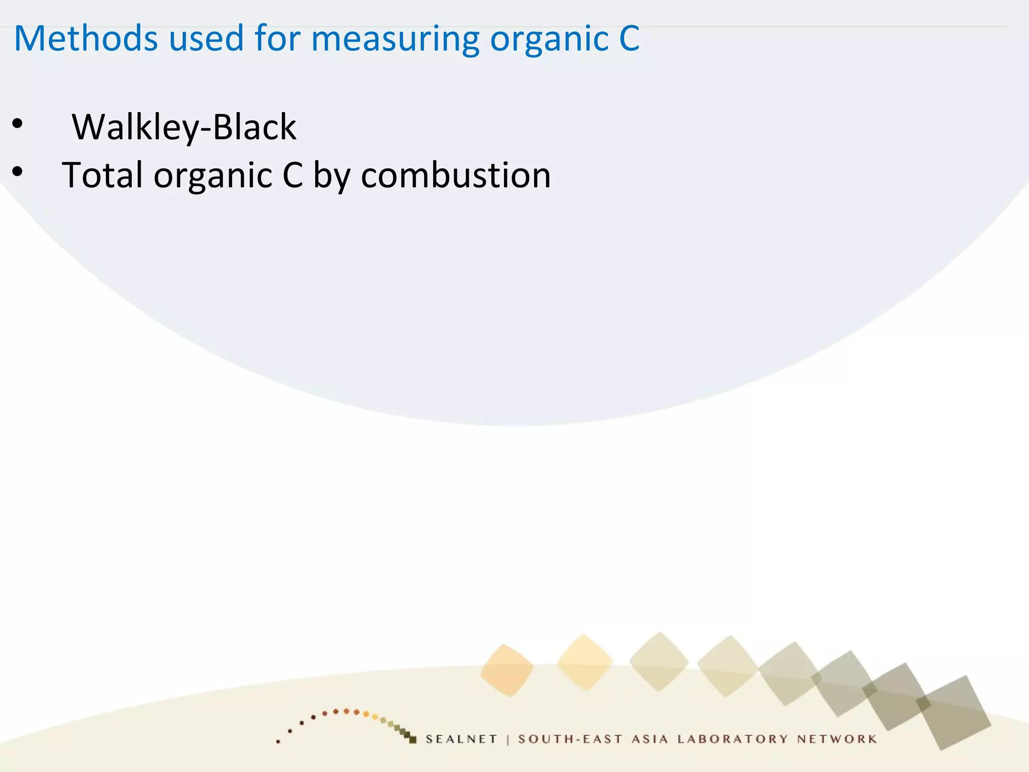 Organic Carbon | PPT