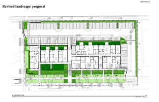 Revised landscape proposal
Attachment A
 