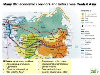Item 3 Greening the Belt and Road projects in Central Asia | PPTX