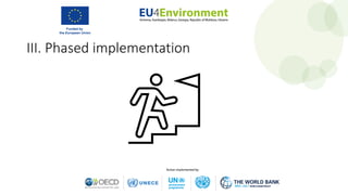 III. Phased implementation
 