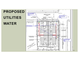 18
PROPOSED
UTILITIES
WATER
 