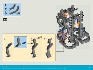 3x 1x
1x
1x
1x
1x
1x
1 2 3
22
36Humanoid
LEGO, the LEGO logo, MINDSTORMS and the MINDSTORMS logo are trademarks of the/sont des marques de commerce de/son marcas registradas de LEGO Group. ©2010 The LEGO Group.
 