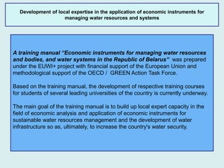 Item 6 Strategic Planning for Water Security and Water-related SDGs ...