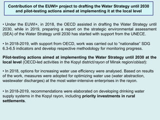 Item 6 Strategic Planning for Water Security and Water-related SDGs ...
