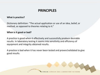 Item 7. Good practices on purchasing and operating laboratory equipment ...
