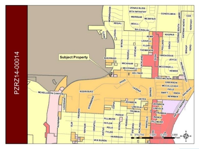 El Paso City Council Agenda Item 8.2: Zoning