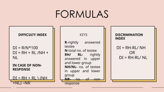 ITEM ANALYSIS presentation of nursing education .pptx