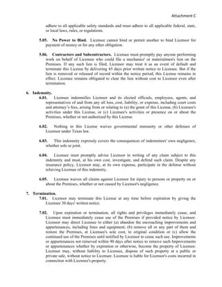 Licensor Line Example Item #s 5&6 - 925 Cambridge Oval ROW Request | PDF