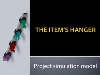 Project simulation model
 