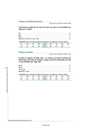 ¬VÏASE¬LA¬LISTA¬QUE¬APARECE¬MÉS¬ 
ADELANTE 
¬n¬#OMPRENSIØN¬NULA 
0UEDE¬QUE¬LA¬RESPUESTA¬PROPORCIONE¬O¬NO¬UNA¬DESCRIPCIØN¬DE¬UNA¬COSA¬ 
BUENA¬O¬MALA¬DE¬SER¬ASTRONAUTA¬QUE¬SØLO¬INCLUYA¬INFORMACIØN¬IMPRECISA¬O¬ 
INFORMACIØN¬NO¬RELACIONADA¬CON¬EL¬TEXTO 
%JEMPLOS¬DE¬DESCRIPCIONES¬NO¬ACEPTABLES¬DE¬COSAS¬QUE¬TE¬GUSTARÓAN 
w¬0ODRÓA¬APRENDER¬SOBRE¬EL¬ESPACIO 
w¬3ERÓA¬DIVERTIDO¬UNA¬AVENTURA 
w¬6ER¬EL¬ESPACIO¬PORQUE¬NUNCA¬LO¬HE¬VISTO	 
w¬-E¬DARÓA¬MIEDO 
%JEMPLOS¬DE¬DESCRIPCIONES¬NO¬ACEPTABLES¬DE¬COSAS¬QUE¬NO¬TE¬GUSTARÓAN 
w¬0ODRÓA¬MORIRME¬PODRÓA¬PASAR¬ALGO¬ES¬PELIGROSO 
w¬%L¬TRAJE¬ESPACIAL¬PESA¬DEMASIADO 
w¬%L¬TRAJE¬ESPACIAL¬ES¬DEMASIADO¬FRÓO¬CALIENTE 
w¬,A¬COMIDA¬SABE¬MAL	 
w¬%CHARÓA¬DE¬MENOS¬A¬MI¬FAMILIA 
   
90 de 236 
 