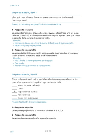 ¬EL¬ 
VALOR¬DE¬LA¬VIDA¬Y¬LA¬RECOMPENSA¬POR¬LAS¬BUENAS¬ACCIONES¬6ÏASE¬LA¬LISTA¬DE¬ 
CONCLUSIONES¬CON¬SENTIDO¬FIGURADO¬Y¬CON¬SENTIDO¬LITERAL¬QUE¬SE¬MUESTRA¬MÉS¬ 
ADELANTE 
¬n¬#OMPRENSIØN¬SATISFACTORIA 
,A¬RESPUESTA¬PUEDE¬QUE¬PROPORCIONE¬UNA¬CONCLUSIØN¬CON¬SENTIDO¬FIGURADO¬ 
EXTRAÓDA¬DE¬LA¬HISTORIA¬O¬BIEN¬PUEDE¬QUE¬PROPORCIONE¬DOS¬CONCLUSIONES¬CON¬ 
SENTIDO¬LITERAL¬6ÏASE¬LA¬LISTA¬DE¬CONCLUSIONES¬ACEPTABLES¬QUE¬SE¬MUESTRA¬MÉS¬ 
ADELANTE 
¬n¬#OMPRENSIØN¬MÓNIMA 
,A¬RESPUESTA¬PROPORCIONA¬¬CONCLUSIØN¬¬CON¬SENTIDO¬LITERAL¬DE¬LA¬LISTA¬QUE¬ 
APARECE¬MÉS¬ADELANTE 
¬n¬#OMPRENSIØN¬NO¬SATISFACTORIA 
0UEDE¬QUE¬LA¬RESPUESTA¬PROPORCIONE¬UNA¬CONCLUSIØN¬GENERAL¬BASADA¬EN¬LA¬ 
HISTORIA 