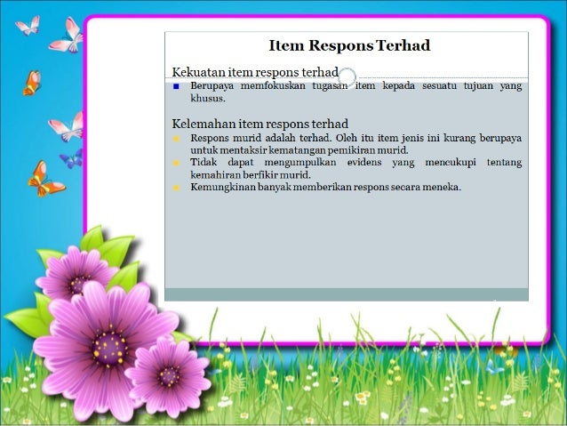 Item soalan