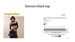 Dancers black top
Inspiration Top x3
 