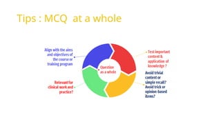 Question Choose Multiple choose question Item Writing.pptx