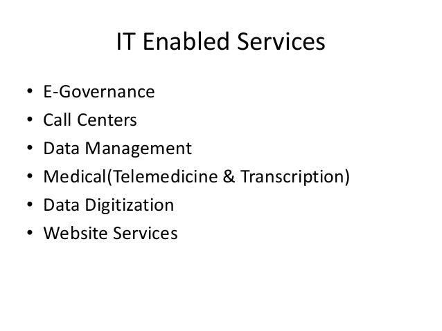 IT Enabled Services