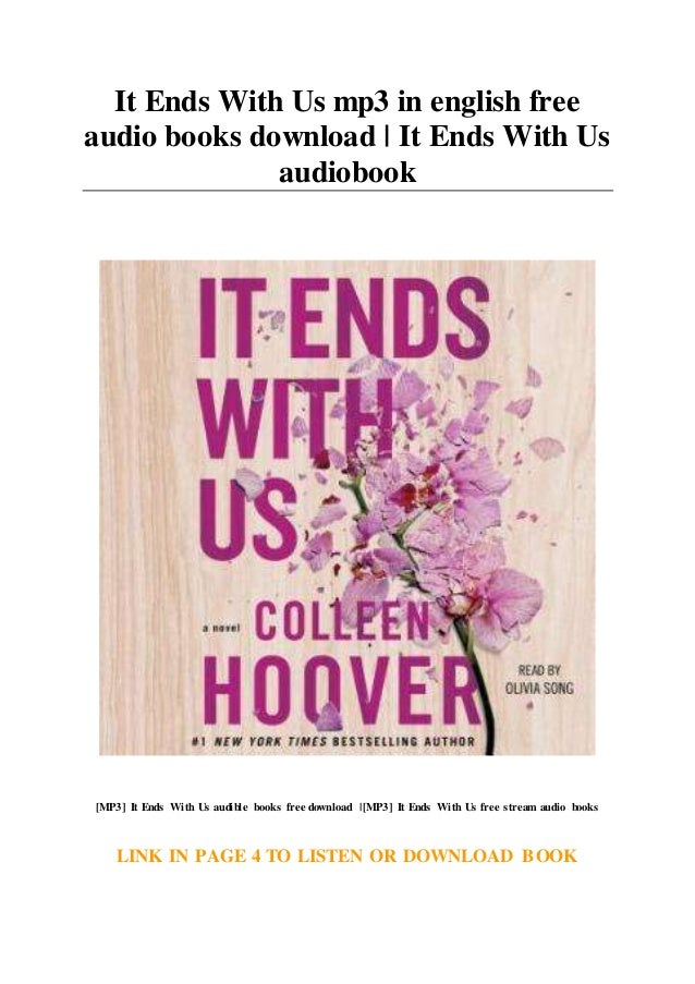 It Ends With Us mp3 in english free audio books download It Ends With