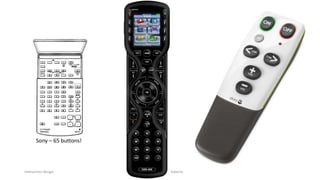 Sony – 65 buttons!

Interaction design

WEB DESIGN NABA 2014 Roberto DADDA

15

 