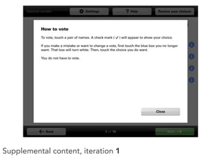 Supplemental content, iteration 1
 