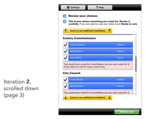 Iteration 2,
scrolled down
(page 3)
 