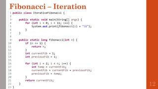 Iterations and Recursions | PDF