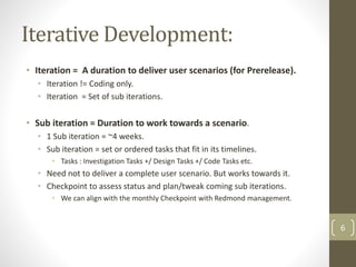 Iterative Development Process | PPTX