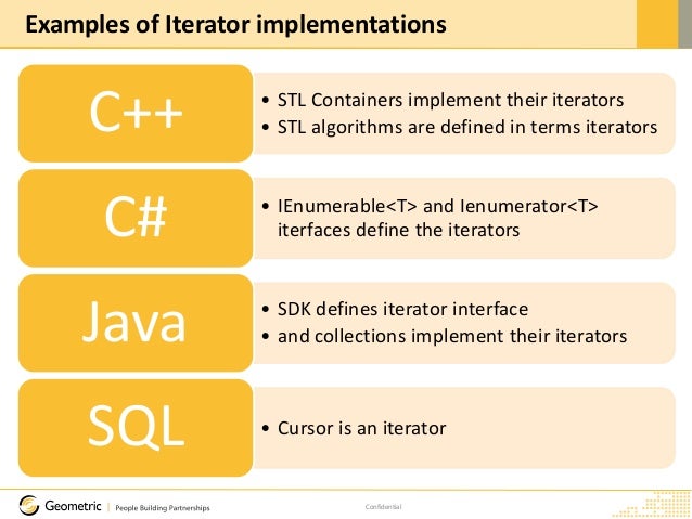 Iterator A Powerful But Underappreciated Design Pattern