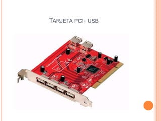Tarjeta pci- usb