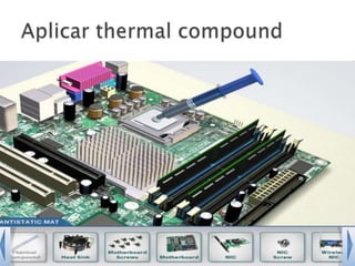 Aplicar thermal compound