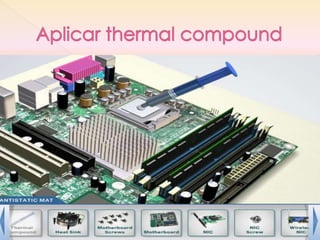 Aplicar thermal compound