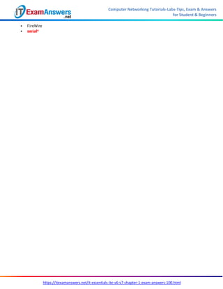 It Essentials Version 7 0 Ite Chapter 1 Exam Answers Pdf