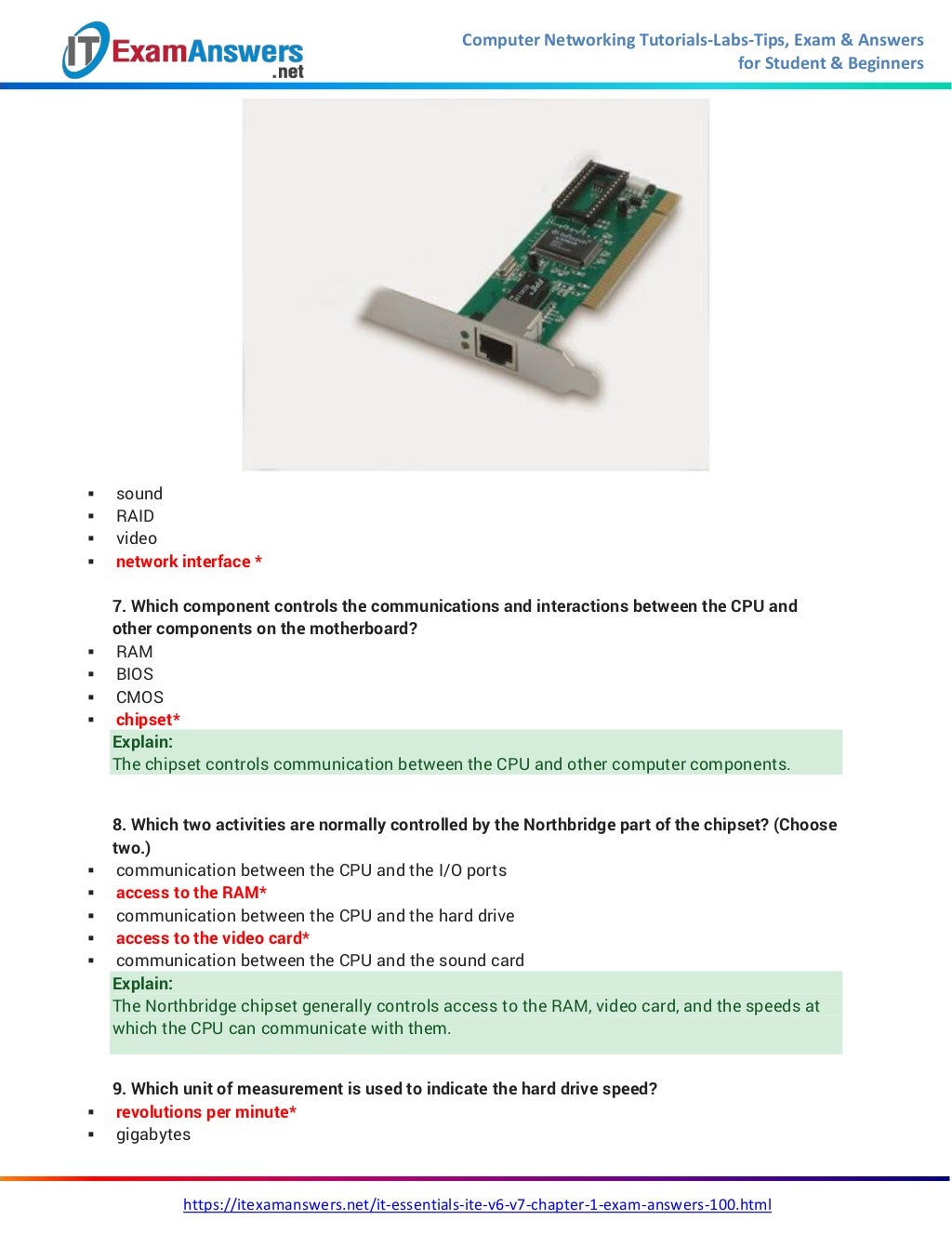 It Essentials 7.0 Chapter 1 Exam Answers