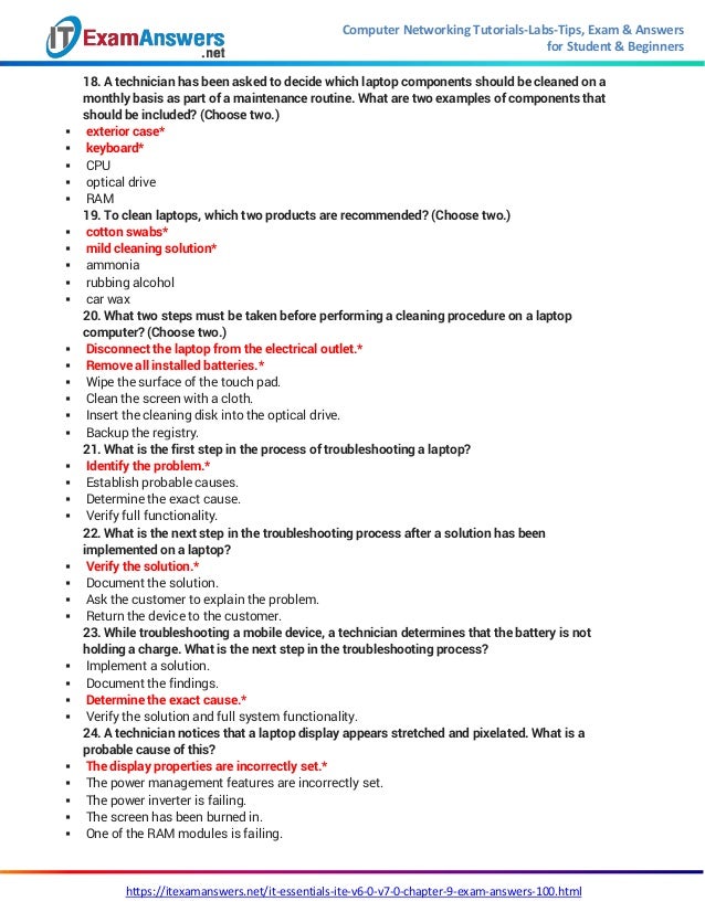 Linux Essentials Chapter 9 Exam