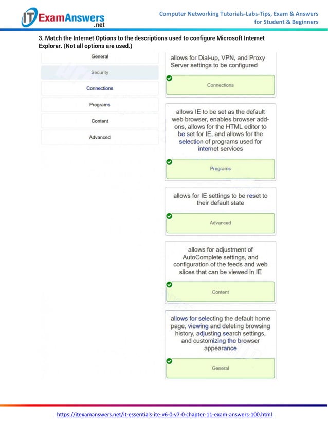 It essentials version 7 0 ite chapter 11 exam answers pdf