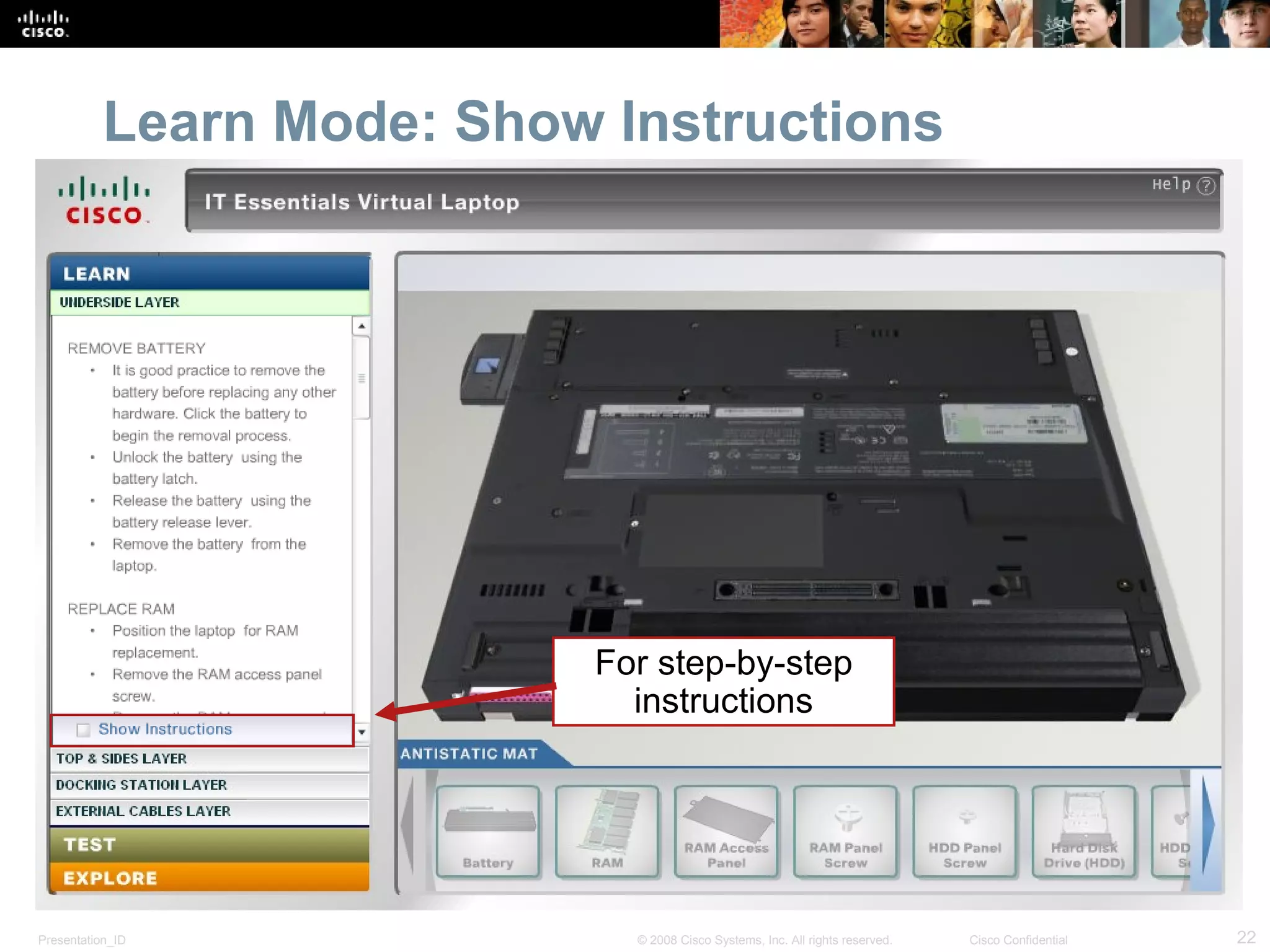Learn Mode: Show Instructions For step-by-step instructions 