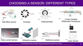 Example Advance Sensor Advance Arduino 2: sensors and its daily use | PPTX