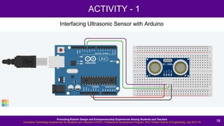 Advance Arduino 2: sensors and its daily use | PPTX