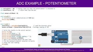 Advance Arduino 2: sensors and its daily use | PPTX
