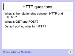 Application achitechture Peer-to-peer Client/server